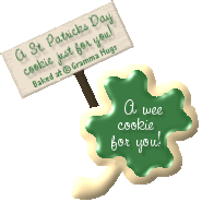 St. Patrick's Day Cookie